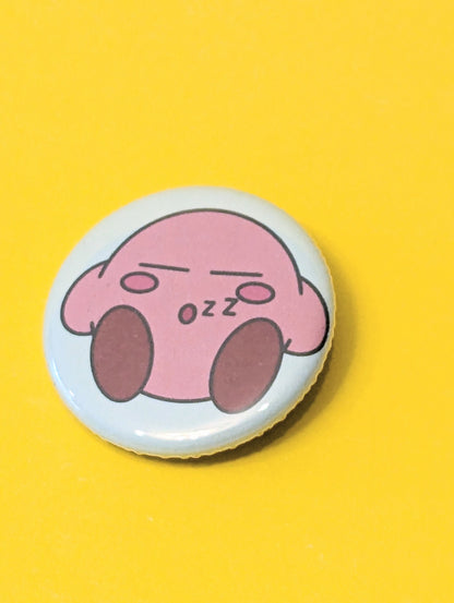 Snoozing Pink Hero Button